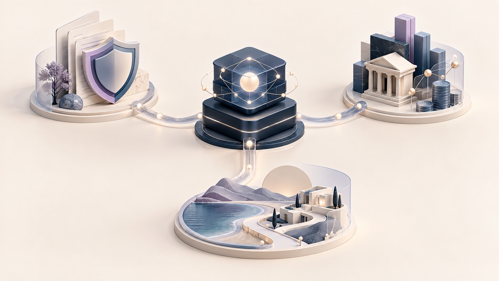 Ecosistema digital que conecta seguros, servicios financieros y turismo